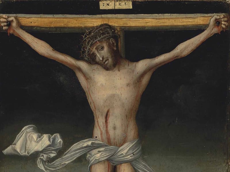 Jesus bar Guds dom på korset for vores skyld